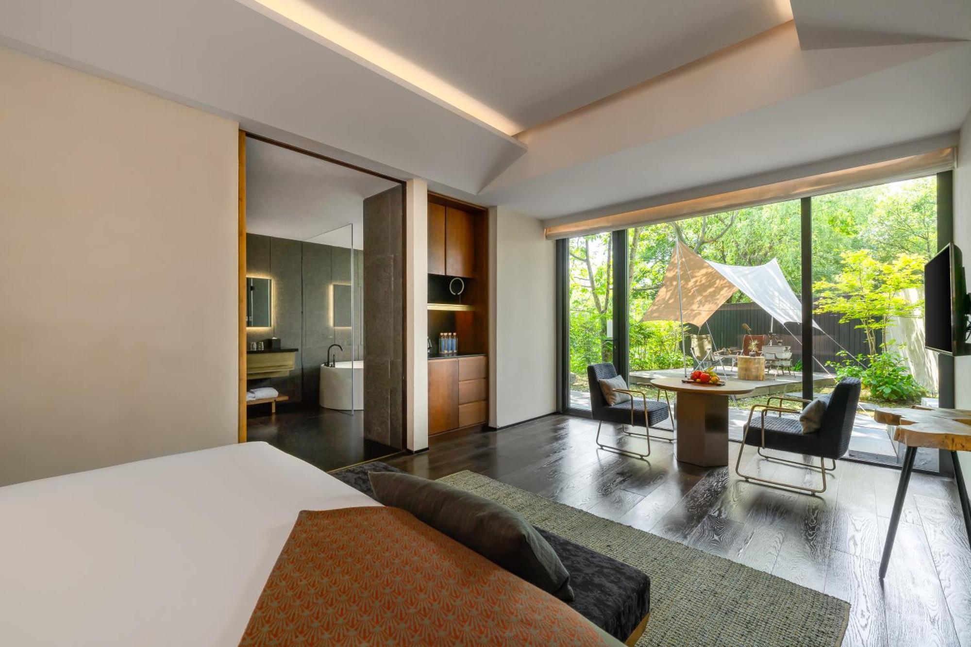 Muh Shoou Xixi Hotel Hangzhou Bagian luar foto