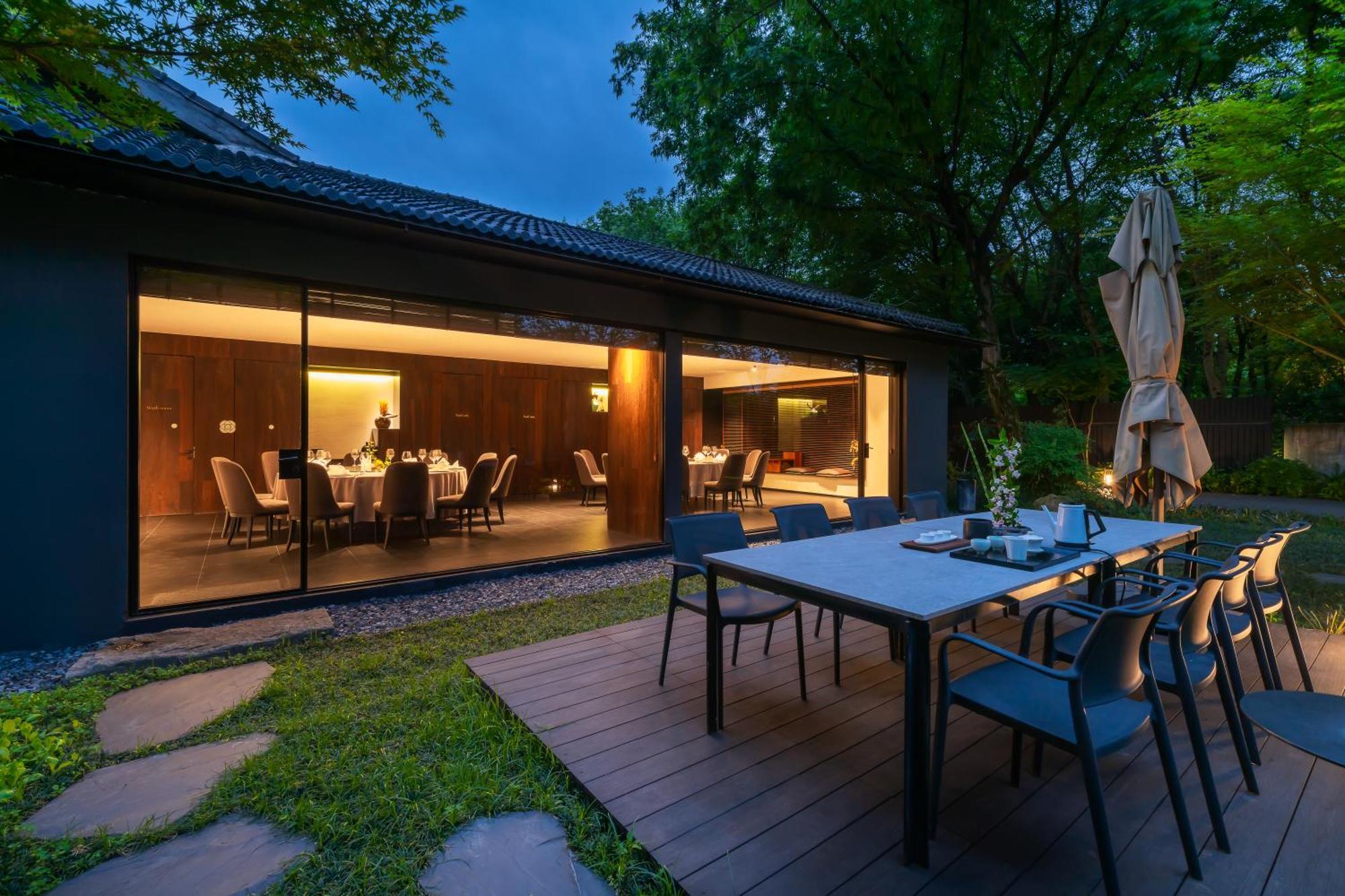 Muh Shoou Xixi Hotel Hangzhou Bagian luar foto